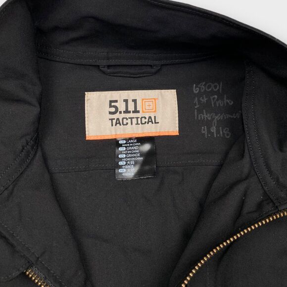 Rare 5.11 Tactical Jacket Womens Large Prototype Sample Full Zip Military Field - Picture 7 of 13